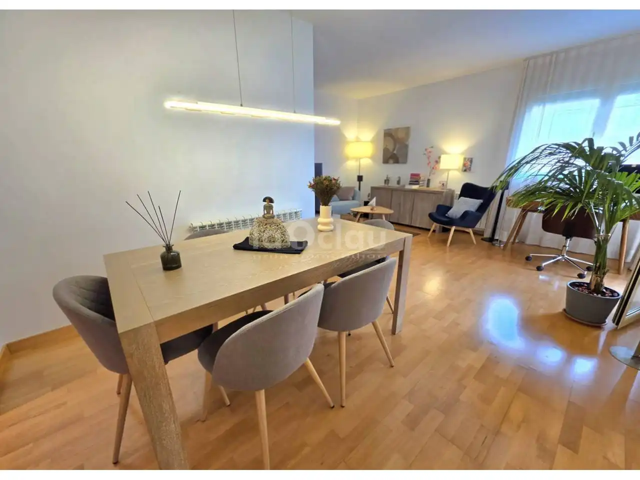 Dining room of Flat for sale in Vic  with Heating, Parquet flooring and Terrace