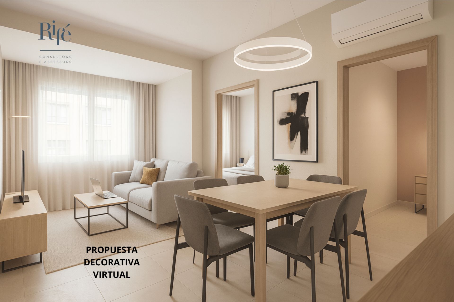 Living room of Flat for sale in  Barcelona Capital  with Air Conditioner, Furnished and Oven