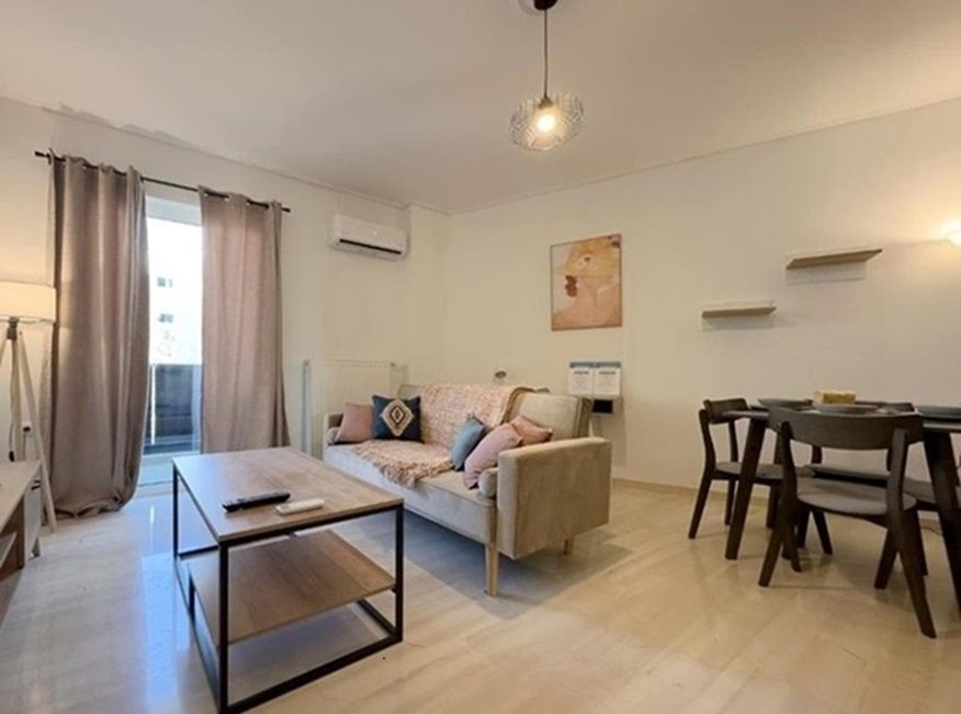 Living room of Flat to rent in  Valencia Capital  with Air Conditioner, Furnished and Pets allowed