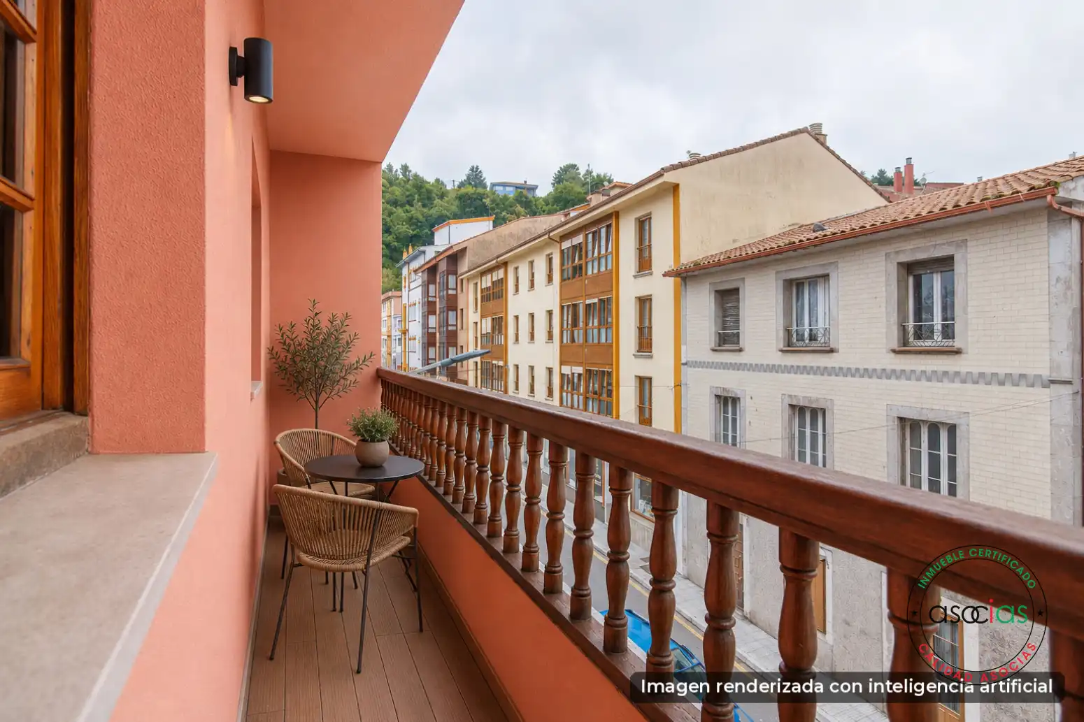 Terrassa de Pis en venda en Cudillero amb Calefacció, Parquet i Moblat