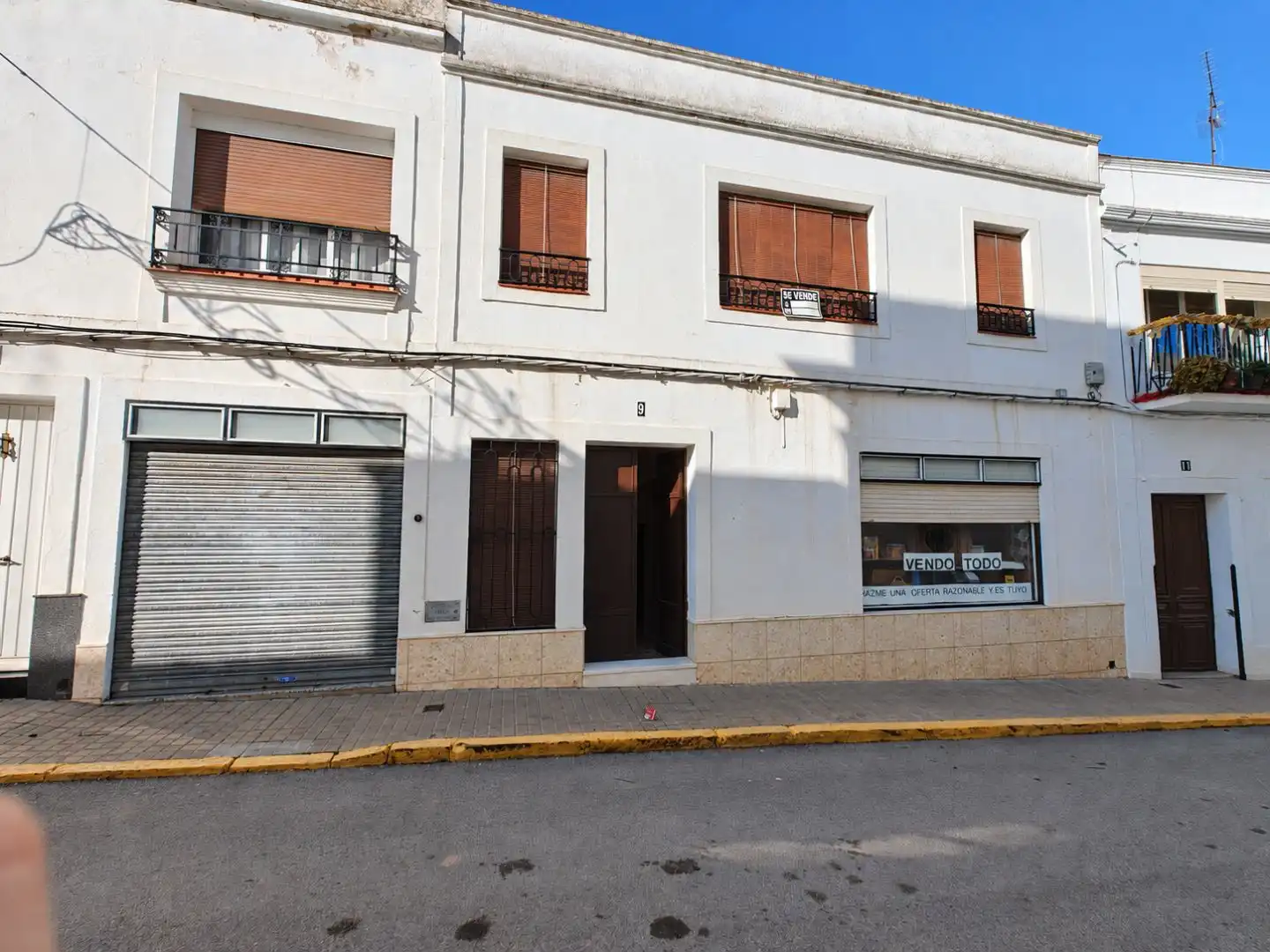 Vista exterior de Casa o xalet en venda en Los Santos de Maimona, Badajoz