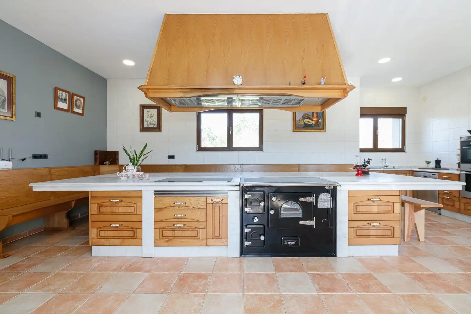 Kitchen of Houses for sale in Friol  with Heating, Private garden and Furnished