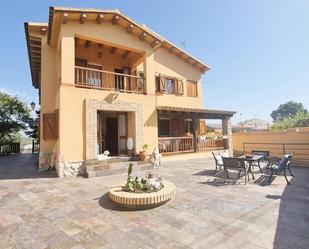 Exterior view of House or chalet for sale in Vespella de Gaià  with Air Conditioner, Terrace and Swimming Pool