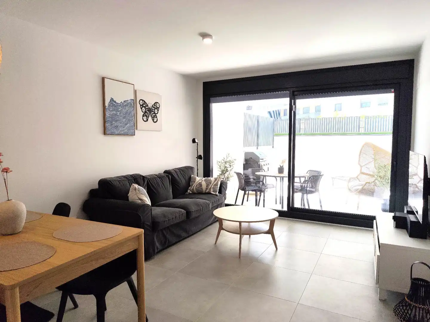 Living room of Ground floor for rent in Orihuela  with Air Conditioner, Heating and Private garden