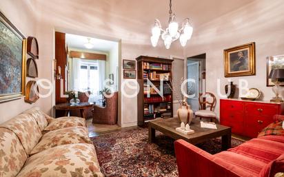 Living room of Flat for sale in  Madrid Capital  with Heating