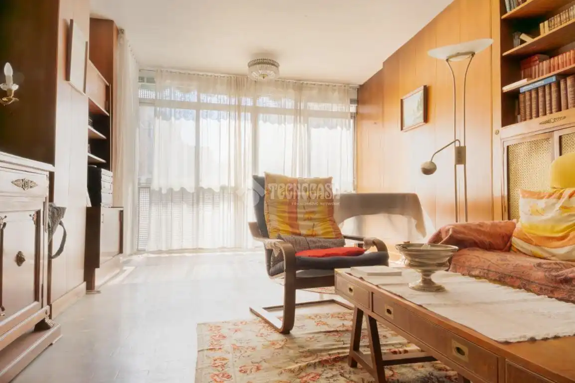 Sala de estar de Piso en venta en Madrid con Calefacción y Terraza