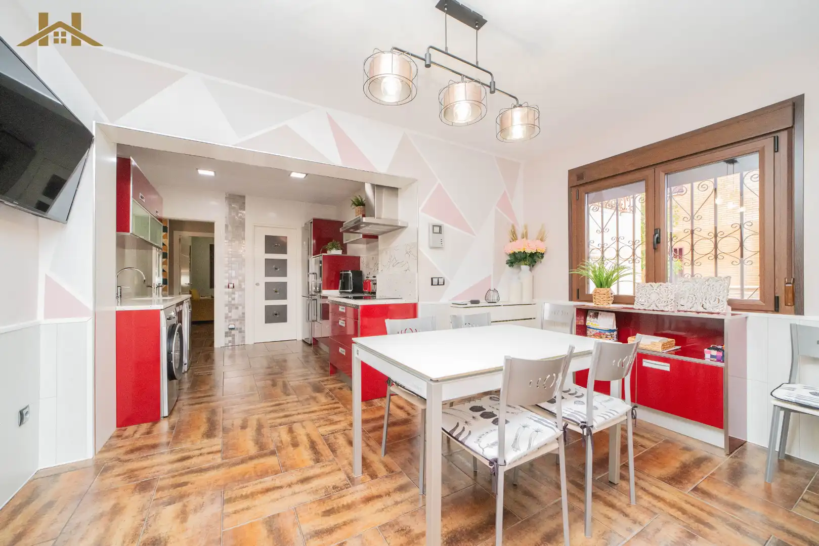 Kitchen of Houses for sale in Cubas de la Sagra  with Air Conditioner, Heating and Terrace