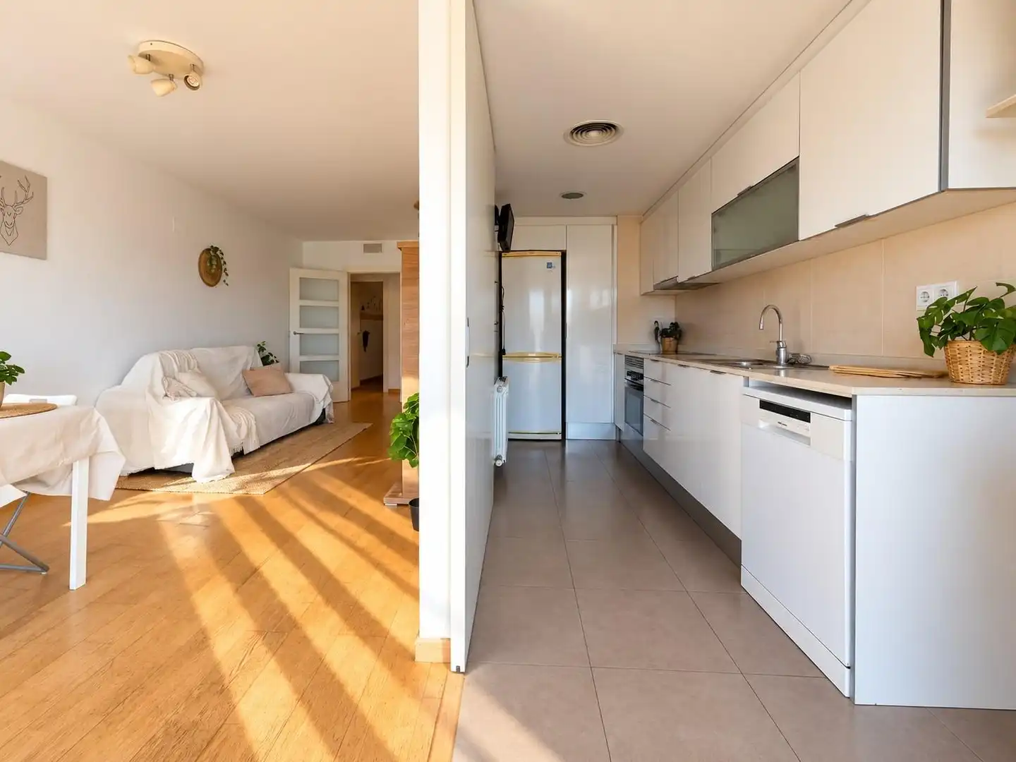 Cocina de Piso en venta en Terrassa con Aire acondicionado, Calefacción y Terraza