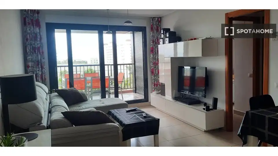 Appartamento con terrazza in affitto a La Patacona, imagen 11