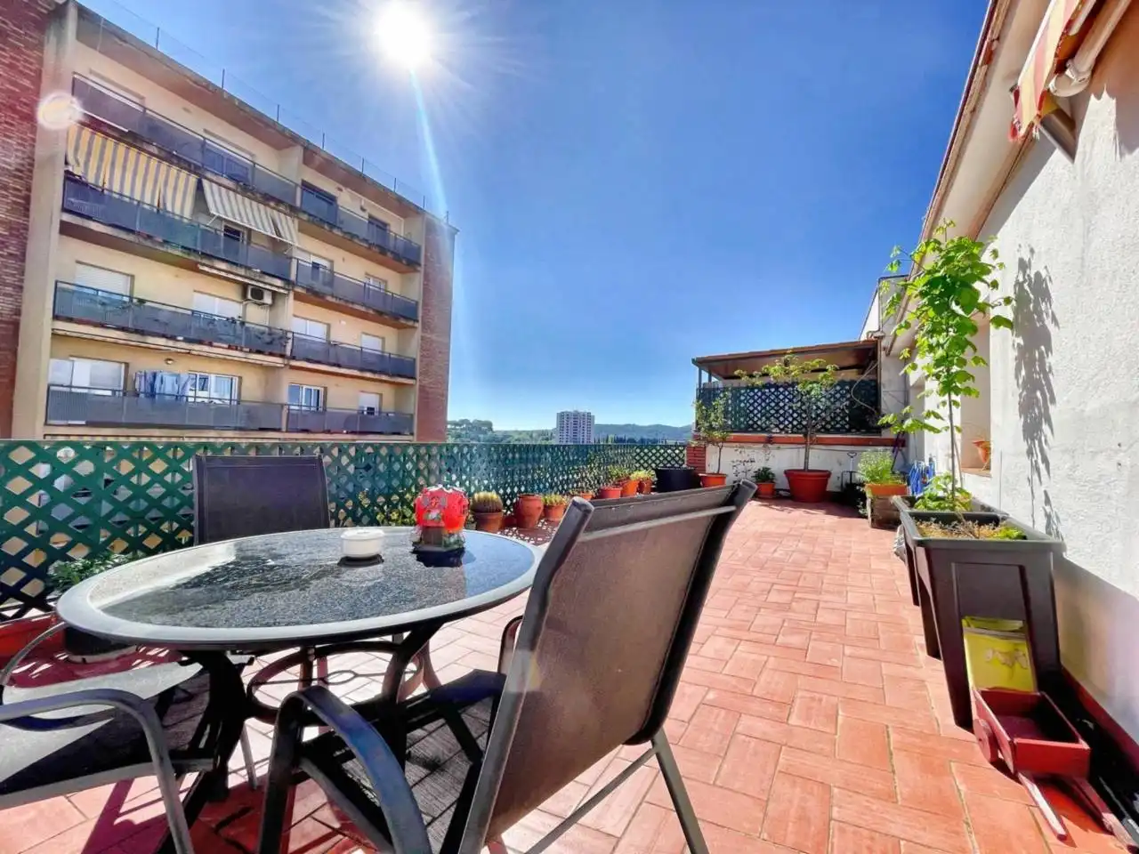 Terrace of Attic for sale in Cerdanyola del Vallès  with Air Conditioner, Heating and Parquet flooring