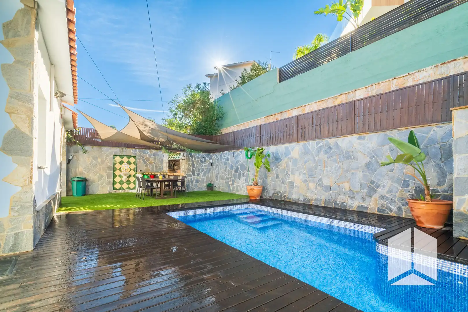 Piscina de Casa o chalet en venta en Castelldefels con Terraza