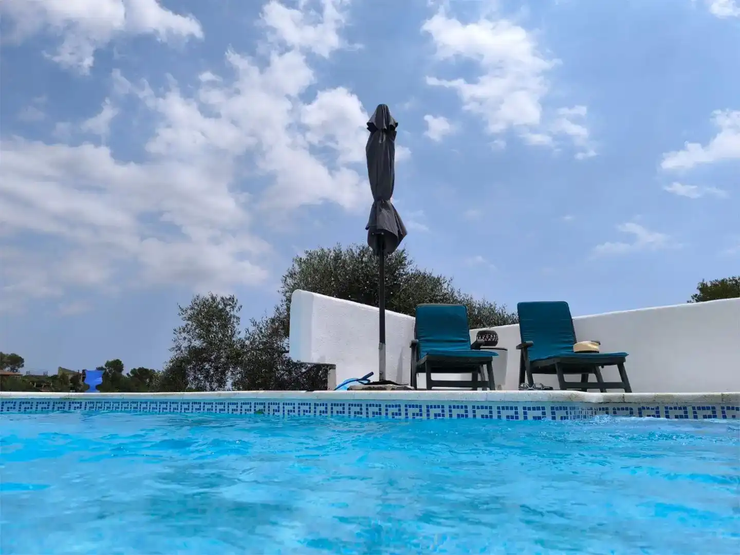 Piscina de Casa o chalet de alquiler en Sant Pere de Ribes con Aire acondicionado, Jardín privado y Piscina