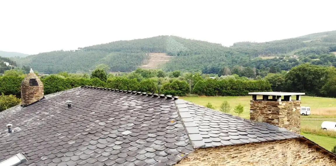 Vista exterior de Edificio en venta en San Tirso de Abres