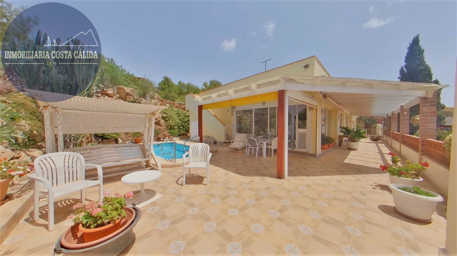 Garden of House or chalet for sale in Águilas  with Air Conditioner, Heating and Private garden