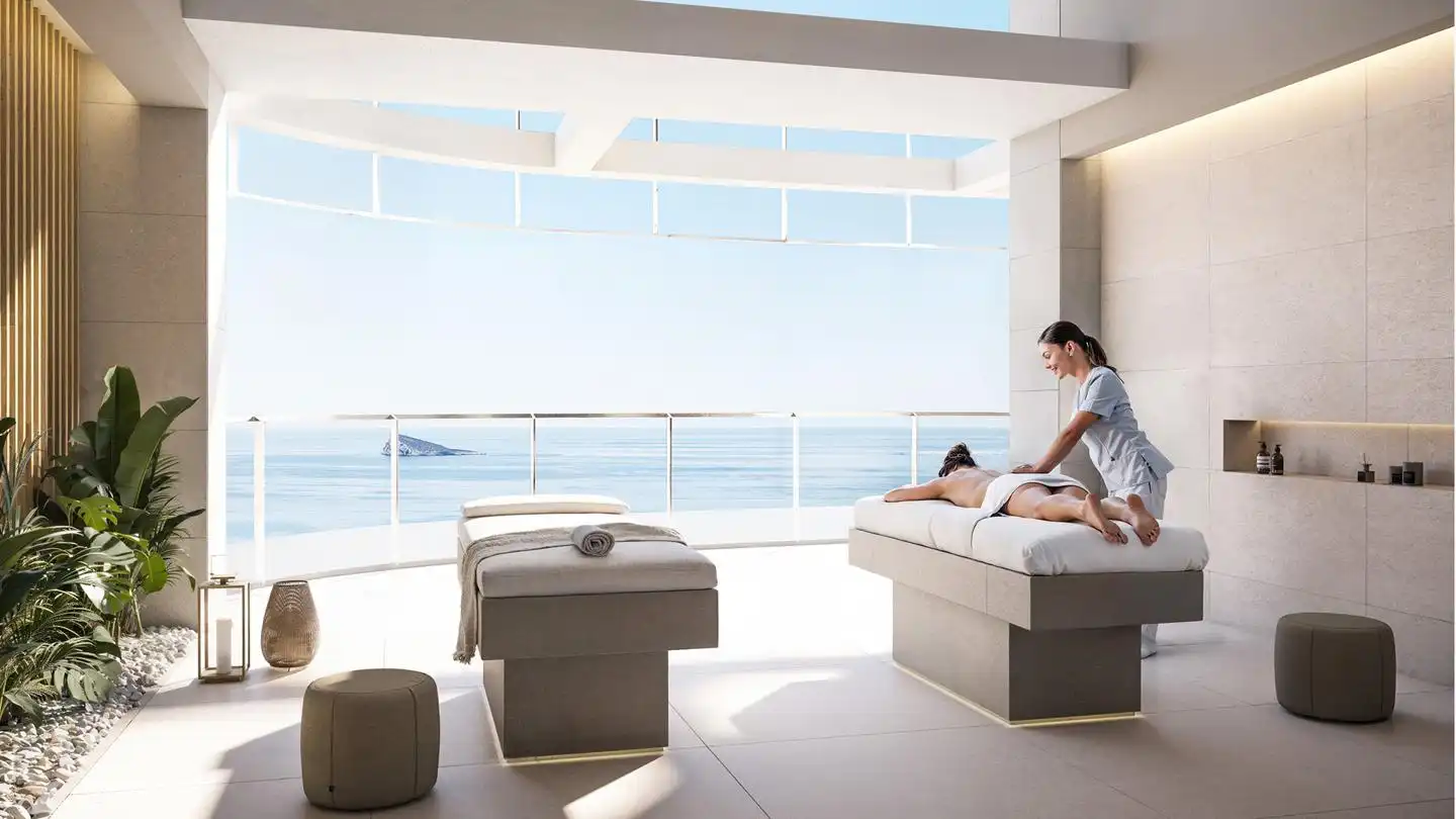 Terrace of Flat for sale in Benidorm  with Air Conditioner, Terrace and Furnished