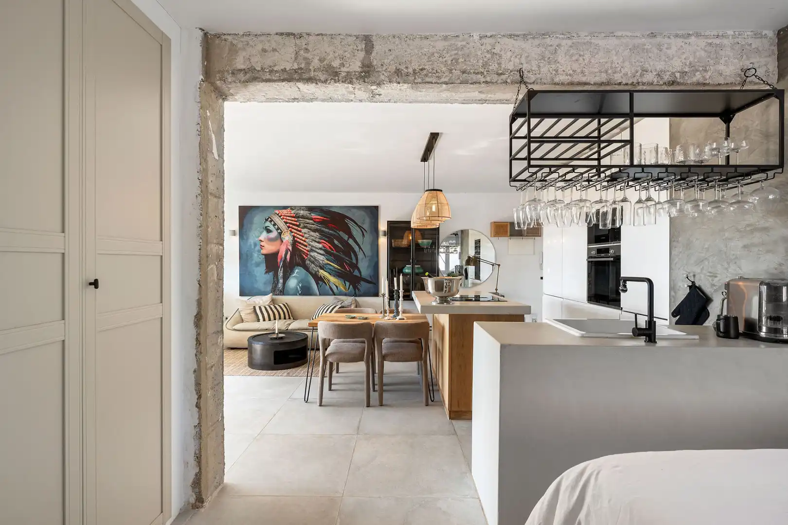 Cocina de Apartamento en venta en Marbella con Aire acondicionado, Calefacción y Terraza