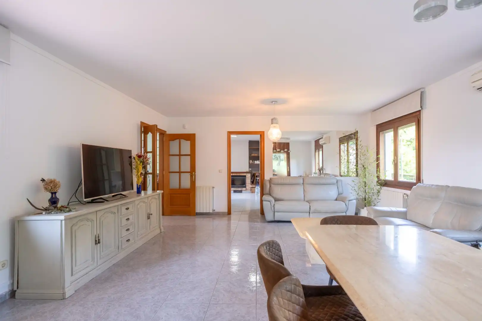 Living room of Houses for sale in Vilademuls  with Air Conditioner, Heating and Terrace