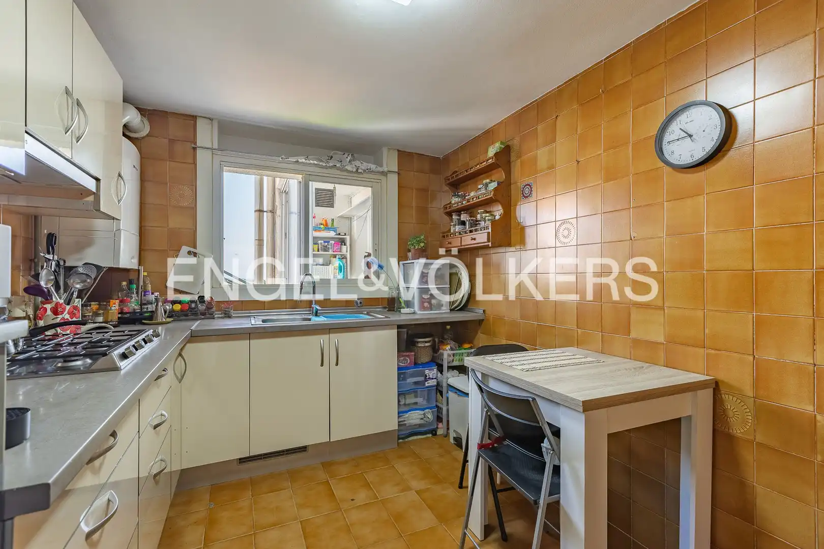 Cocina de Ático en venta en Sant Cugat del Vallès con Aire acondicionado, Calefacción y Terraza