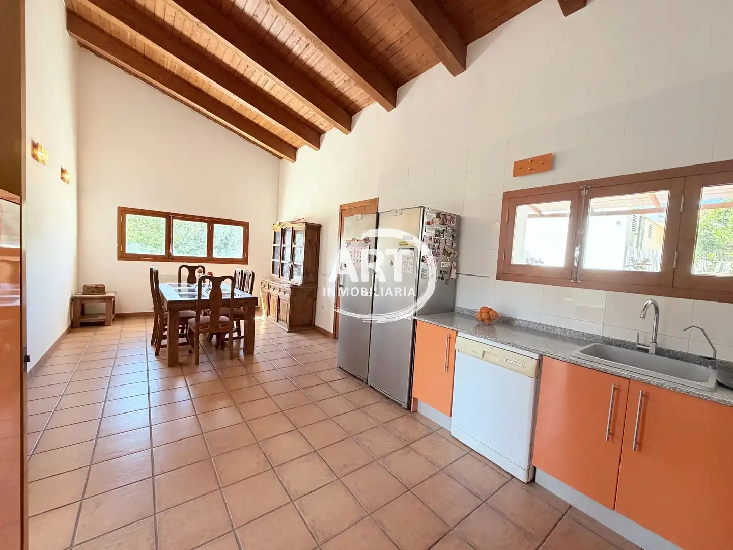 Cocina de Casa o chalet en venta en Serra con Calefacción, Jardín privado y Terraza