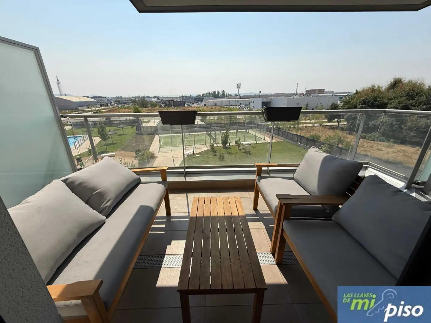 Terrasse von Wohnung zum Verkauf in Valladolid mit Heizung, Privatgarten und Parkett