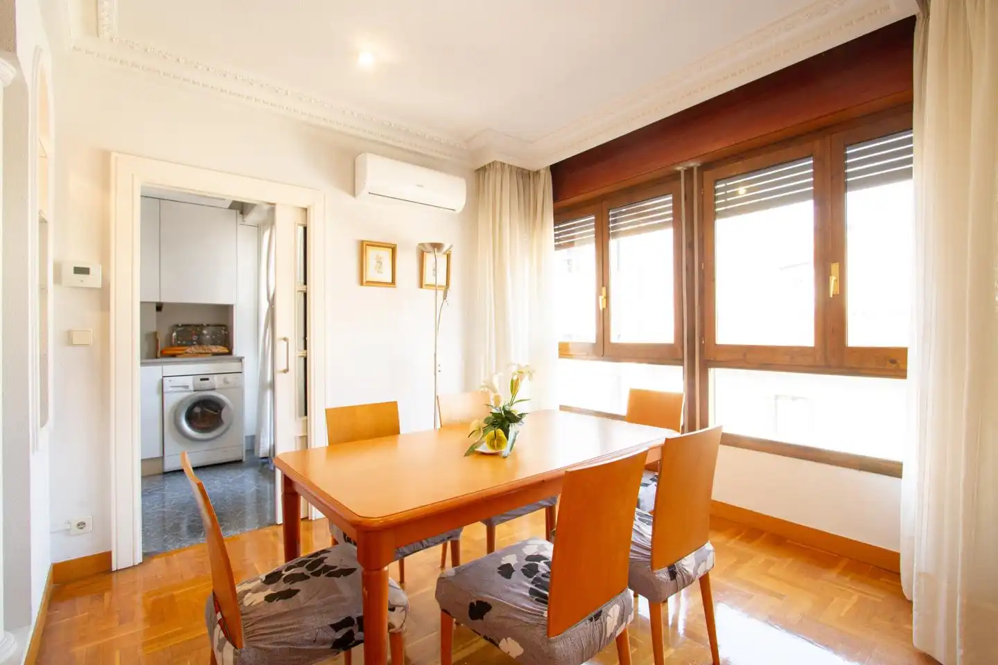 Esszimmer von Maisonette zum Verkauf in Villava / Atarrabia mit Klimaanlage, Heizung und Terrasse