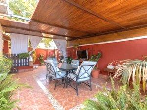 Terrace of Single-family semi-detached for sale in Vegas del Genil  with Air Conditioner, Heating and Private garden