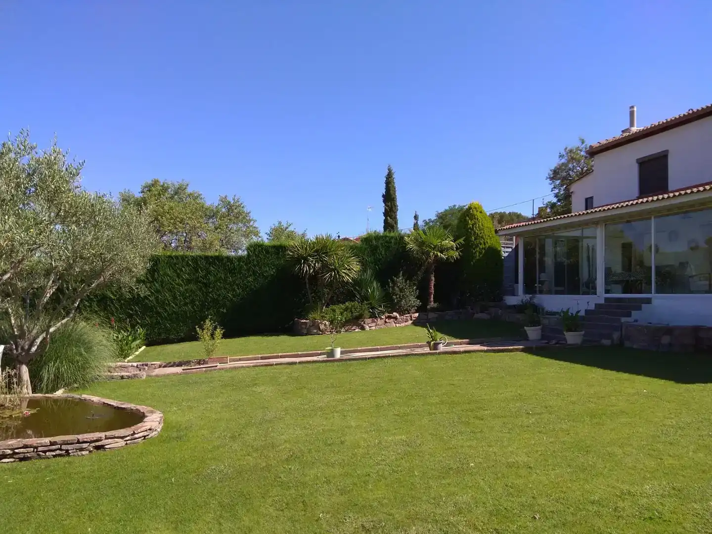 Jardí de Casa o xalet en venda en San Cebrián de Castro amb Jardí privat, Traster i Moblat