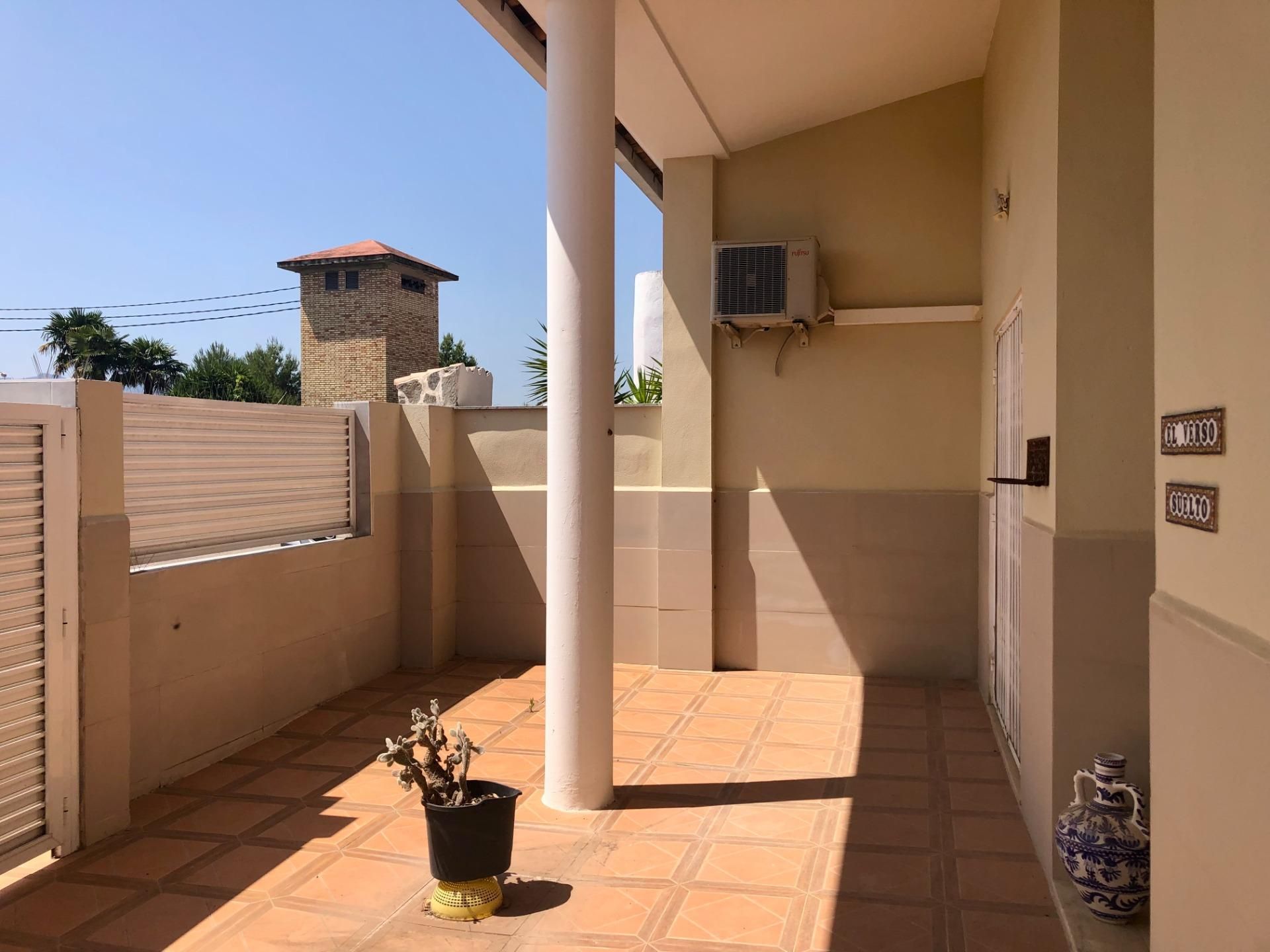 Terrace of Single-family semi-detached for sale in Benisuera  with Air Conditioner, Heating and Private garden