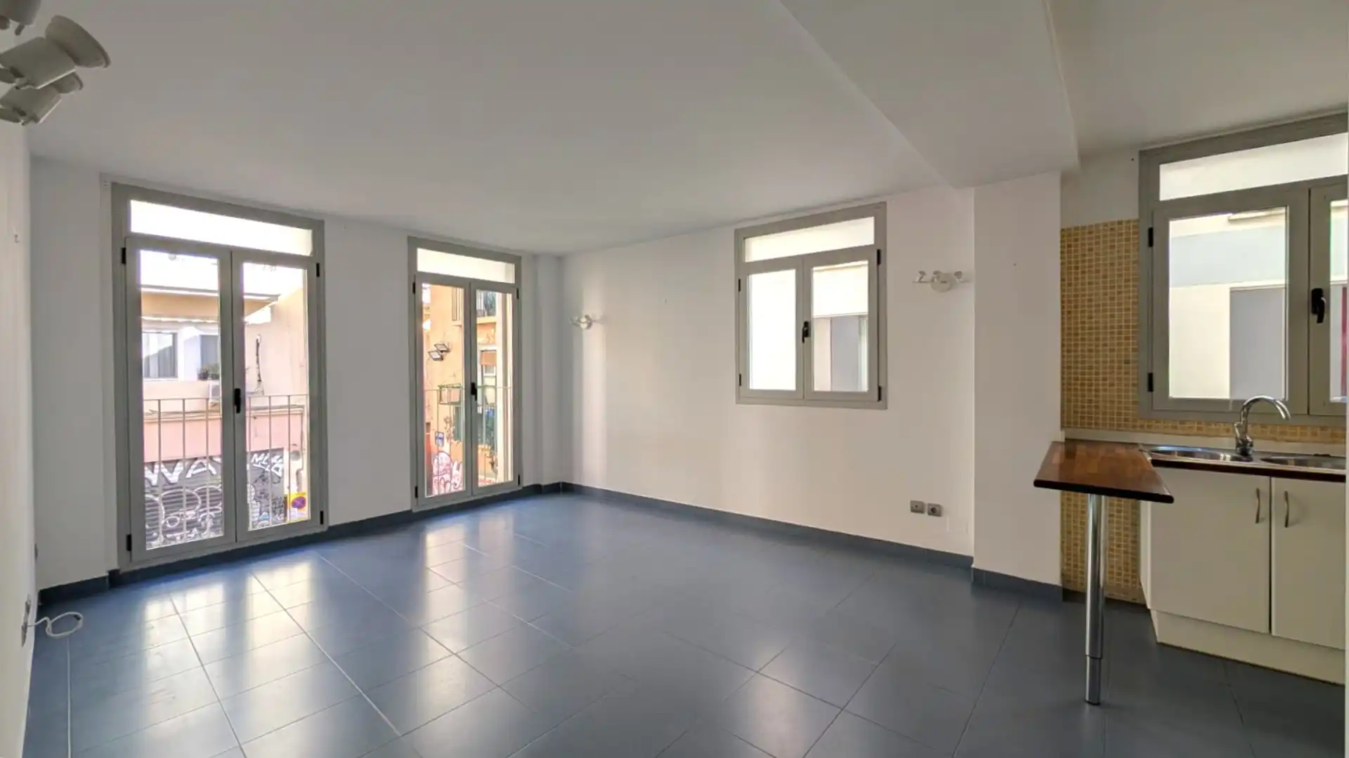 Living room of Flat for rent in  Valencia Capital  with Air Conditioner, Heating and Furnished