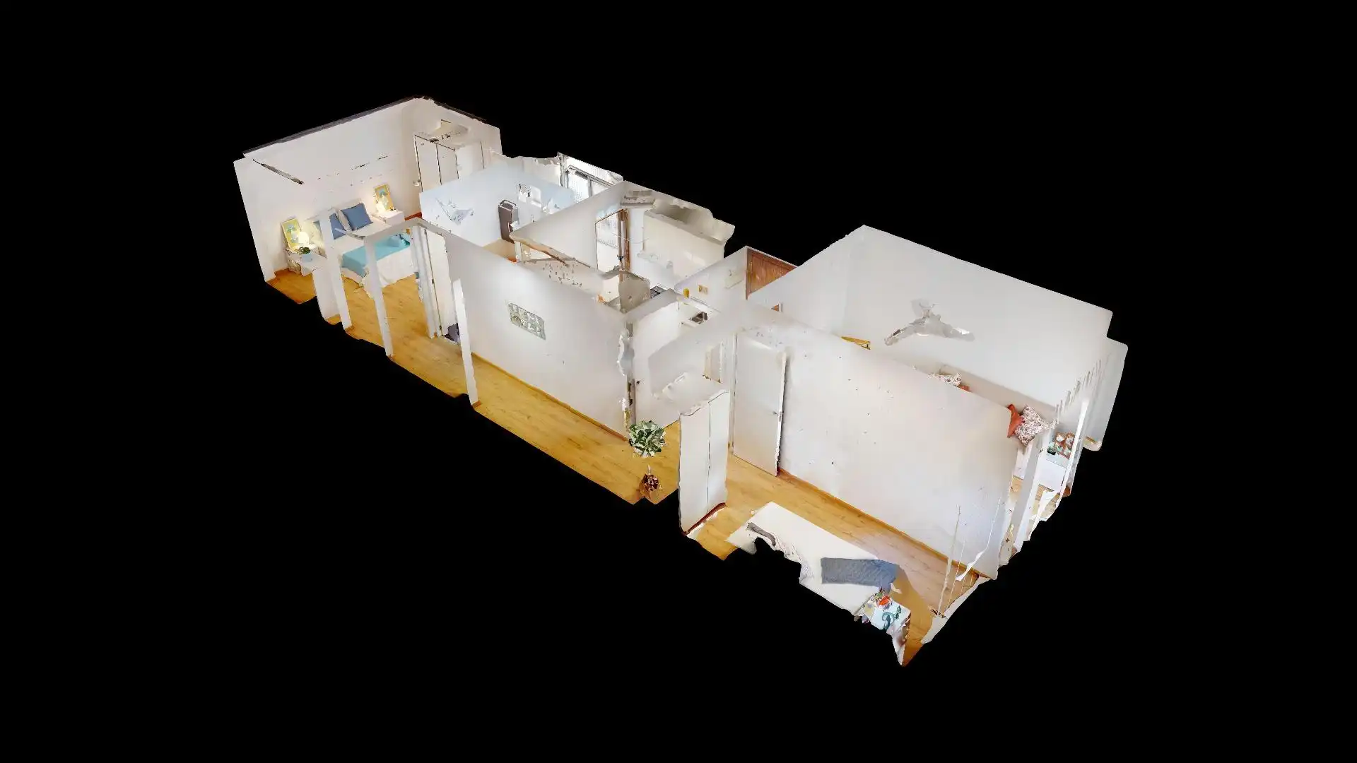 Schlafzimmer von Wohnung zum Verkauf in Valencia mit Balkon