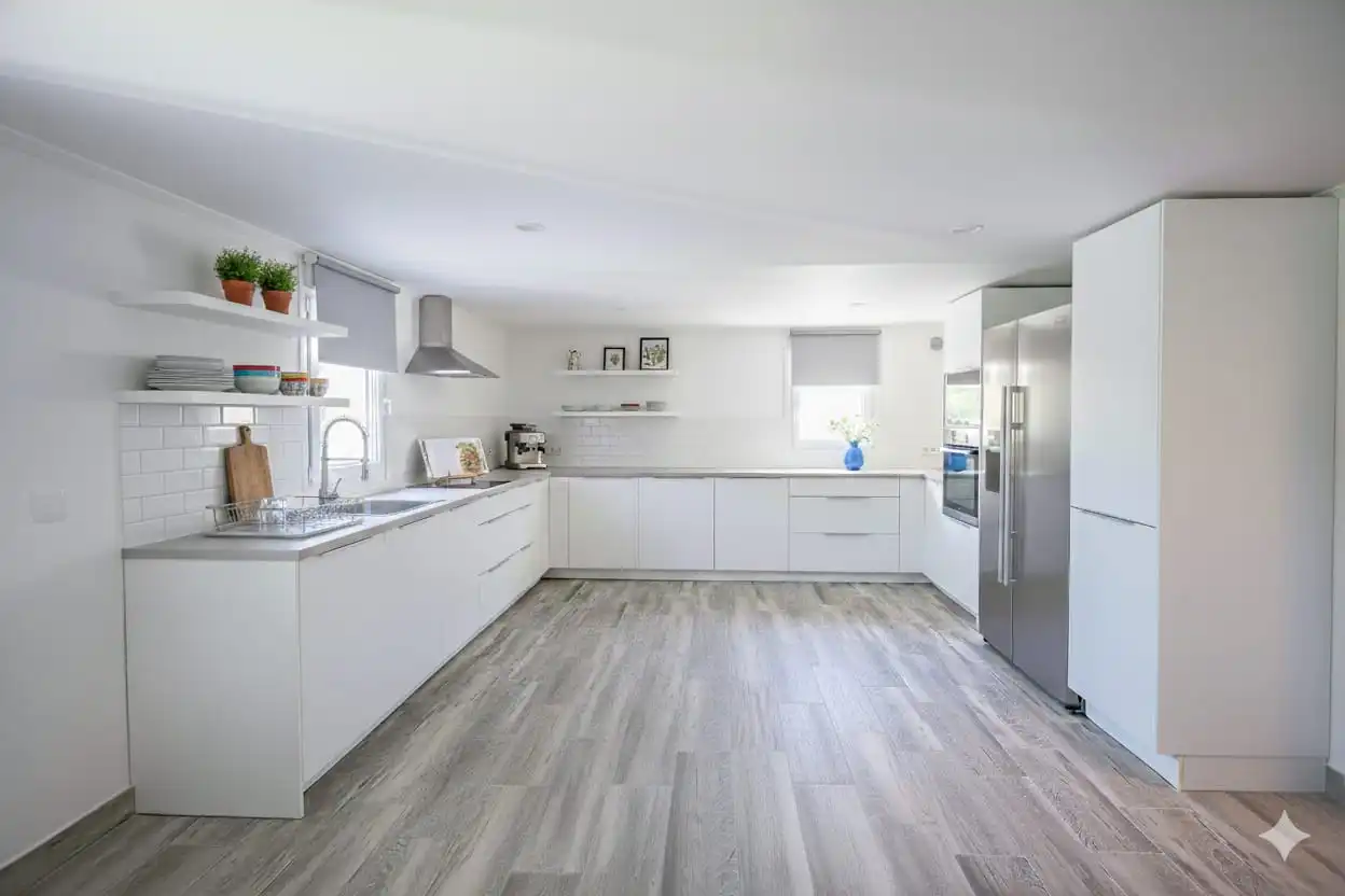 Küche von Country house zum Verkauf in Arrieta mit Heizung, Privatgarten und Abstellraum