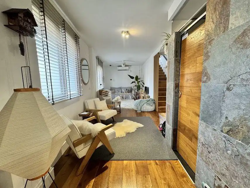 Living room of Attic for sale in Navajas  with Air Conditioner, Heating and Terrace