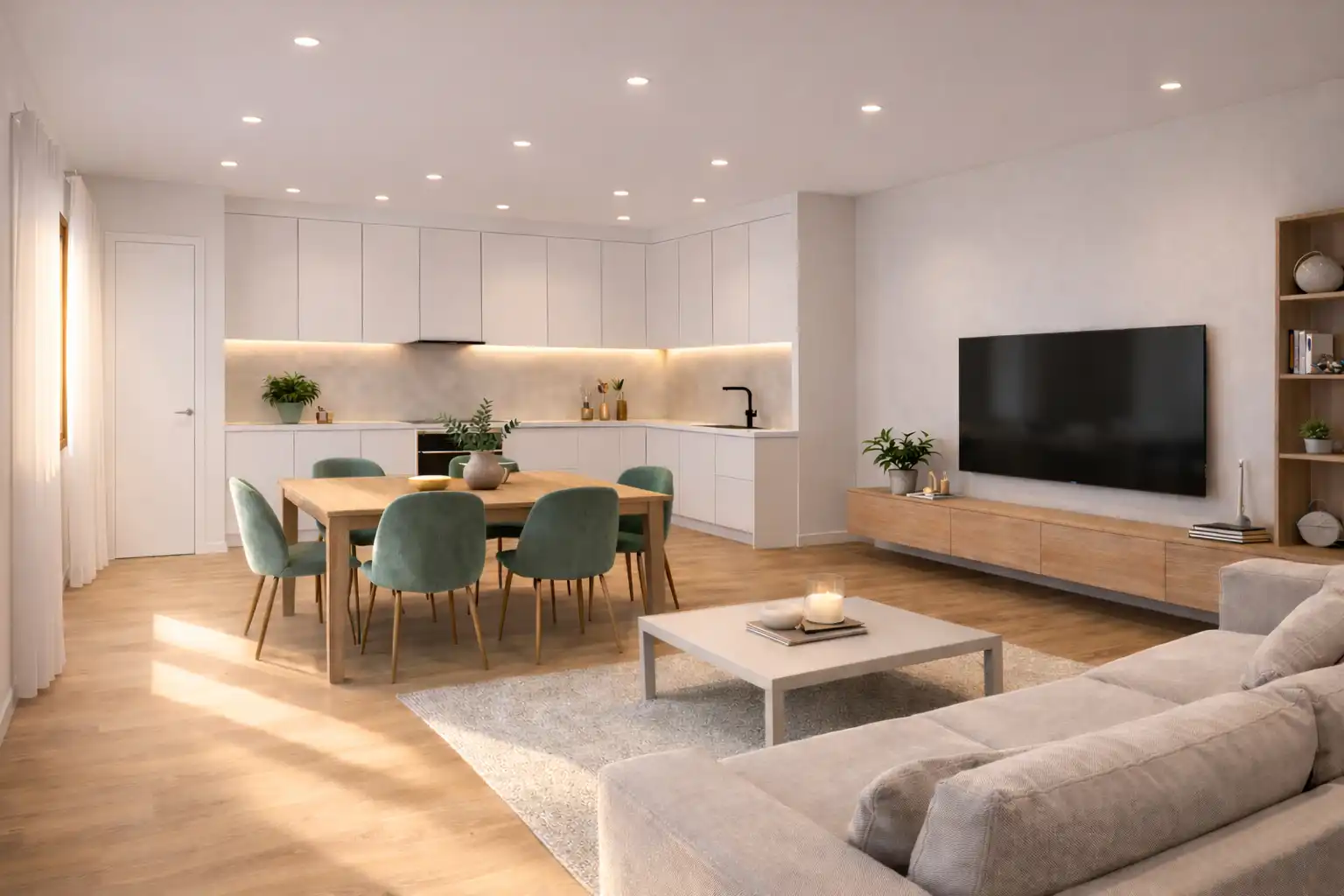 Neubau-Wohnung mit Terrasse zum Verkauf in Calle Sebastián Elcano 38, imagen 4