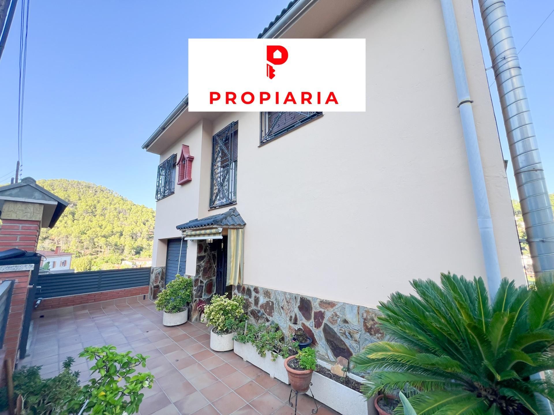 Exterior view of House or chalet for sale in Vallirana  with Air Conditioner, Heating and Private garden