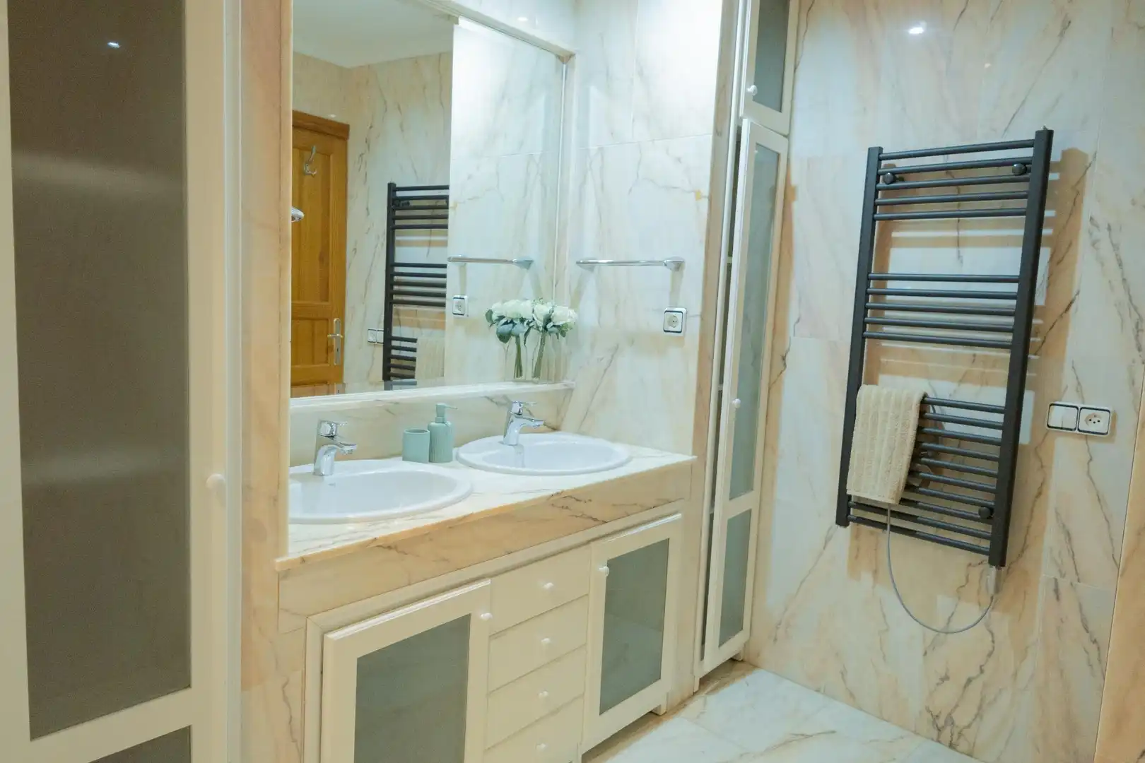 Baño de Casa o chalet en venta en Ses Salines con Aire acondicionado, Calefacción y Jardín privado