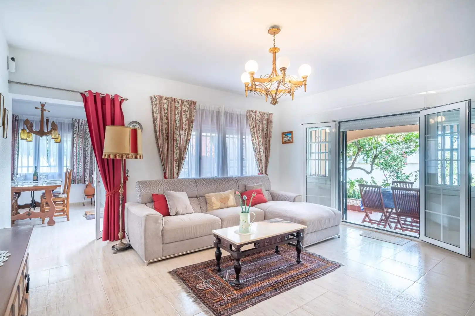 Sala de estar de Casa o chalet en venta en Roquetas de Mar