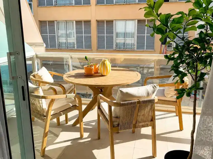 Terraza de Piso de alquiler en Son Servera con Aire acondicionado