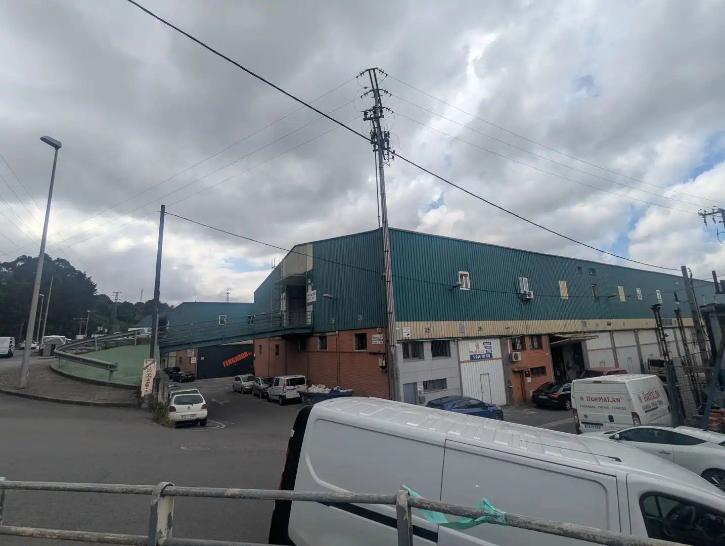 Exterior view of Industrial buildings for sale in Erandio