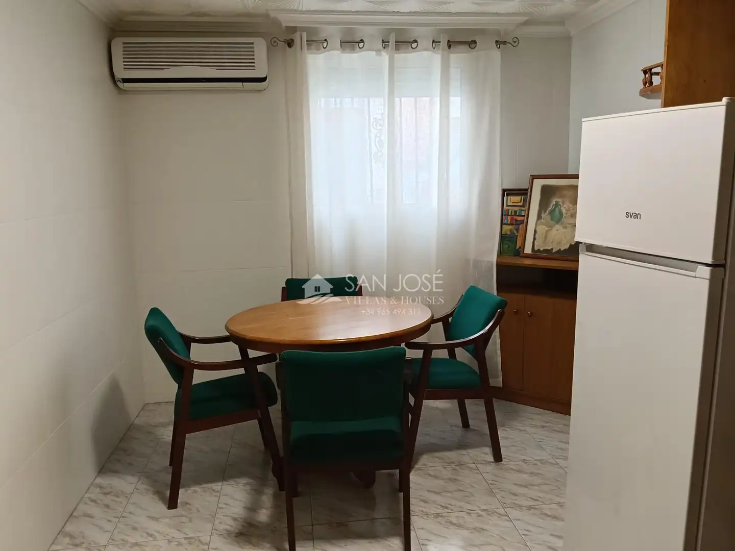 Comedor de Casa o chalet de alquiler en Aspe con Aire acondicionado, Terraza y Trastero