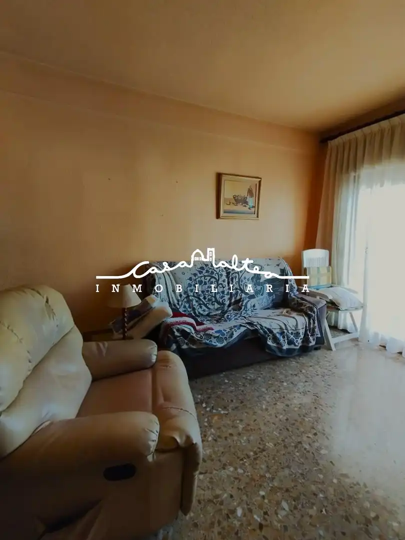 Living room of Flat for rent in Altea  with Air Conditioner, Terrace and Balcony