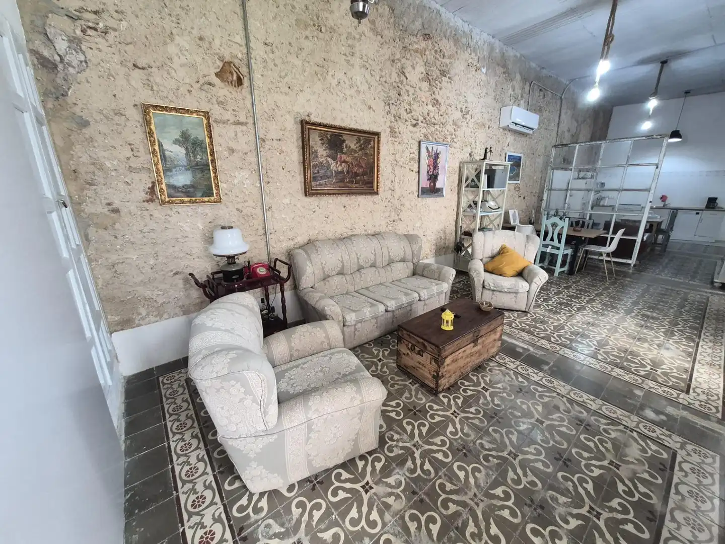 Living room of Flat for rent in San Fernando  with Air Conditioner and Furnished