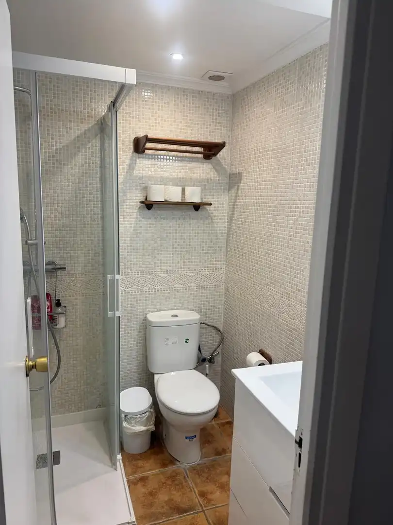 Badezimmer von Wohnungen zum Verkauf in Marbella mit Klimaanlage und Terrasse