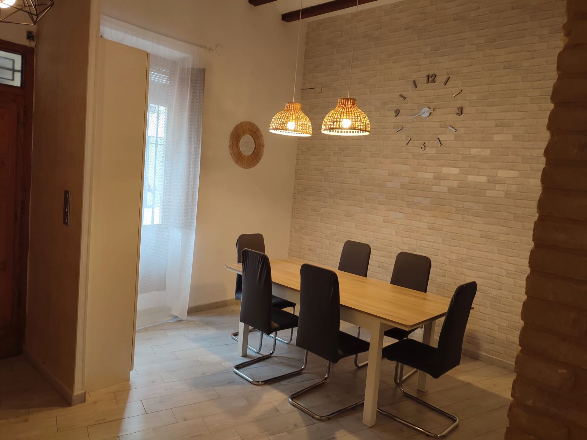 Menjador de Casa o xalet en venda en Manuel amb Aire condicionat, Parquet i Terrassa