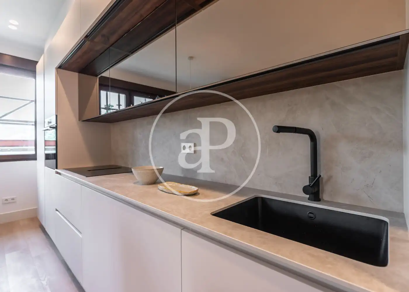 Kitchen of Flat for sale in Madrid  with Heating and Furnished