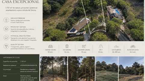 Parcel·la residencial de 1.737 m² en entorn natural privilegiat a Sant Julià de Ramis · Girona