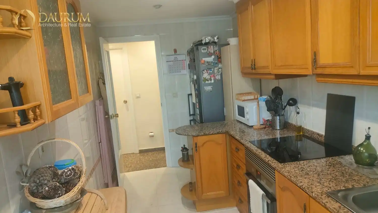 Kitchen of Flat for sale in Mislata  with Air Conditioner, Terrace and Furnished