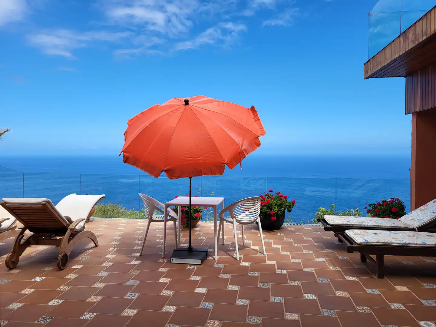 Terrace of Country homes for sale in Tacoronte  with Air Conditioner, Heating and Parquet flooring