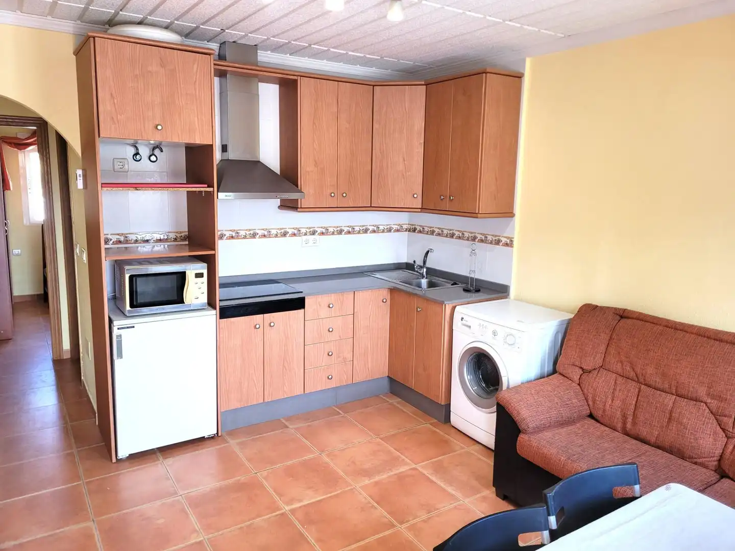 Cuina de Casa adosada en venda en Caravaca de la Cruz amb Aire condicionat, Calefacció i Terrassa