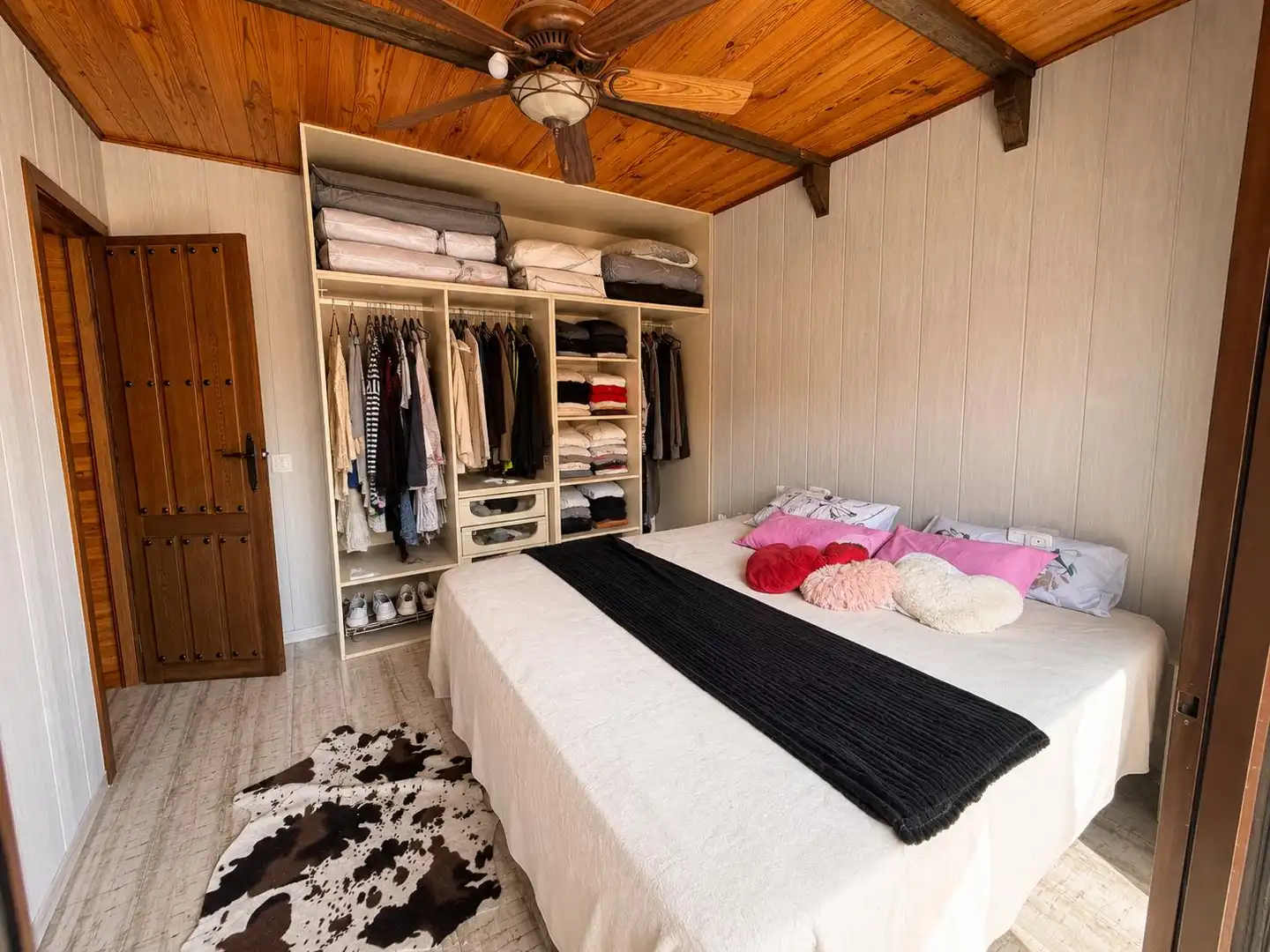 Bedroom of Detached homes for sale in Torrejón de la Calzada  with Air Conditioner, Heating and Private garden