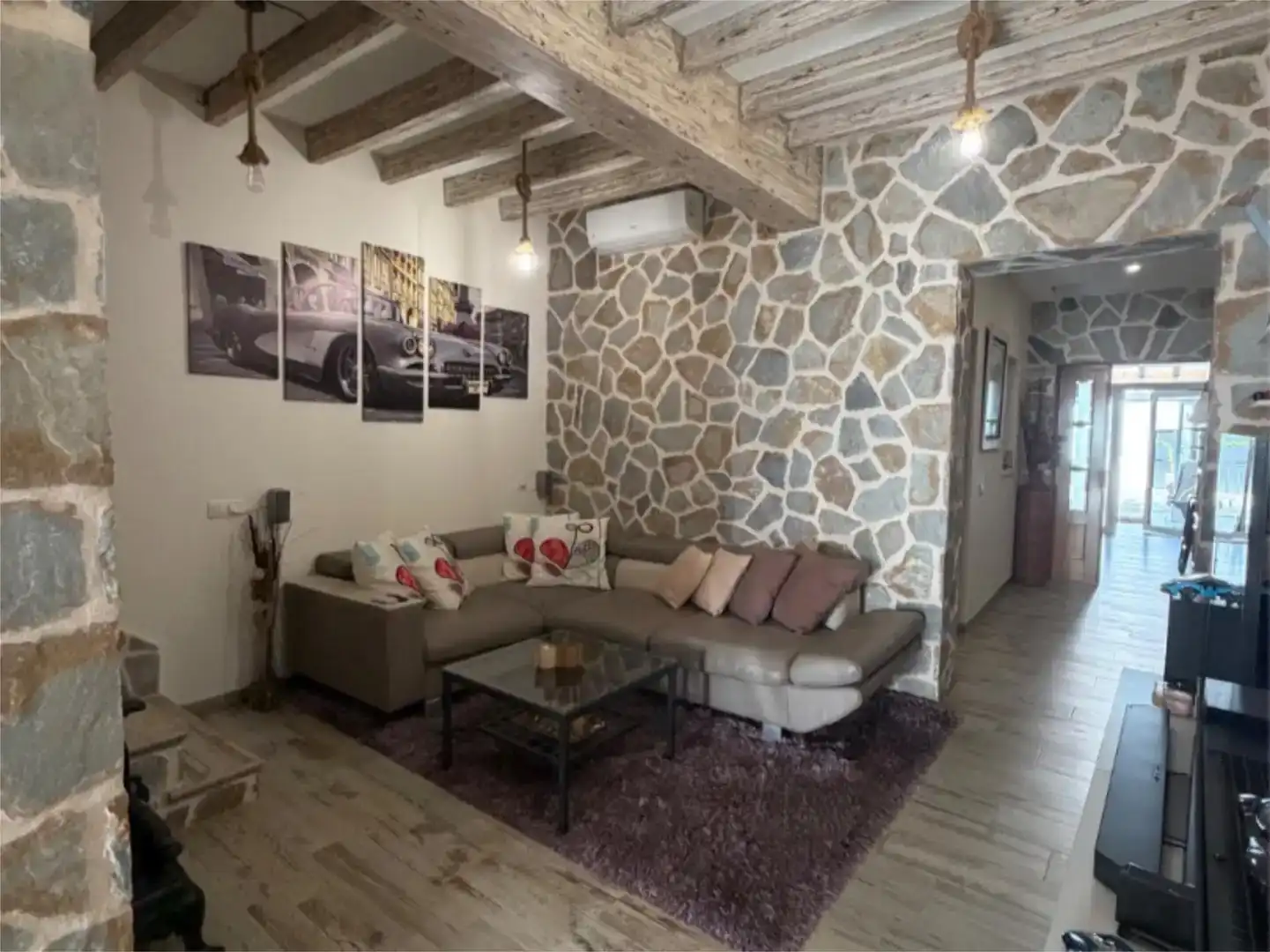 Sala d'estar de Pis en venda en Muro amb Aire condicionat i Piscina
